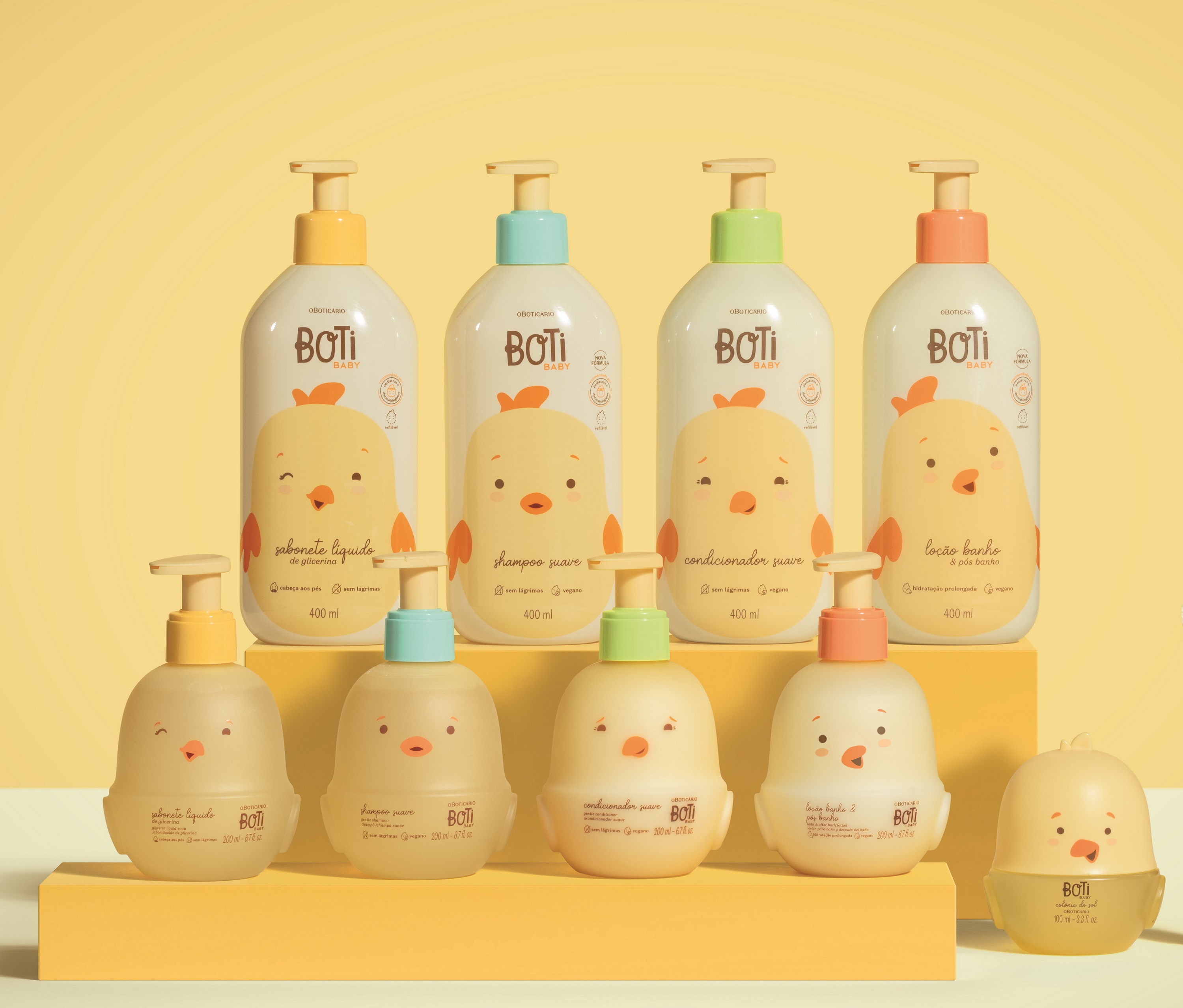 Boti Baby - O Boticário reformula linha Boti Baby e apresenta tecnologia exclusiva que protege e fortalece a pele do bebê desde os primeiros dias de vida